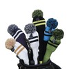 Golf Headcover Knitted Driver Wood Cover Knit Material with Conversion