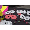 Creativity Street Die Cut Mardi Gras Paper Masks, Assorted Designs,