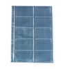 Herlitz 5894209 Business Card Case A4 with 10 Compartments, Clear,