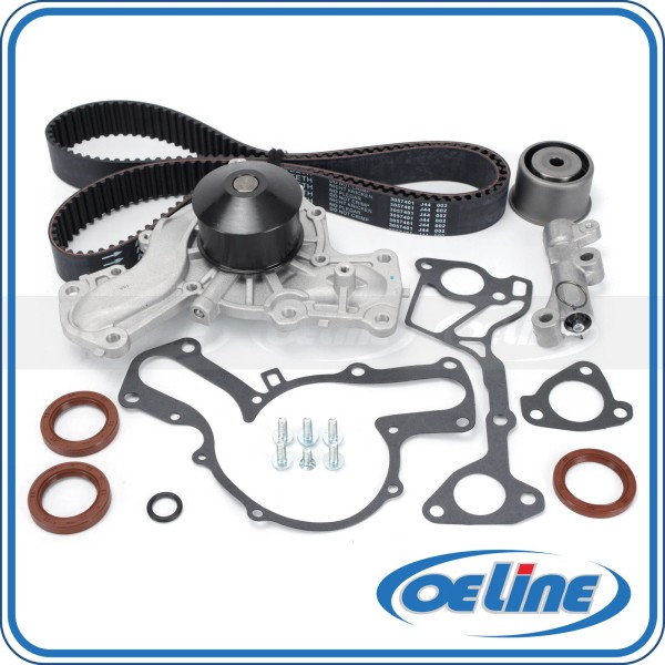 OELINE Autoparts Timing Belt Kit Water Pump Tensioner for 01-06