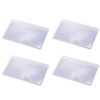 BEPSYOM Reading Magnifier Card for Elderly, High Transparent and Clear