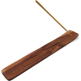 Yajna Traditional-Handmade-Burner Wooden-Incense-Stick-Strip-Holder Ash-Catcher-Stand for-Aromatherapy-Meditation-Yoga (Incense Holder 10 inch(1 pcs)