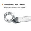 sourcing map Offset Extra Long Box End Wrench 10 x