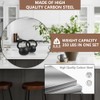 LCGP Countertop Support Brackets,3 Piece 12" Solid Heavy Duty Steel