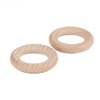 SiAura Material Pack of 2 Natural Beech Wood Rings 5