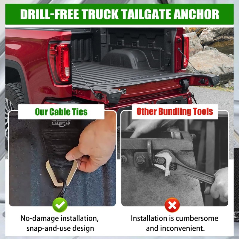 Truck Bed Tie Down Anchors for Easily Secures Your Ratchet