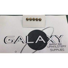 Galaxy Supply Inc. Decorative Nails - C.S. Osborne & Co. No. 680 1/2 - Oxford Hammered Nail - 7/16" Diameter x 1/2" Length (1000 Nails/Box + Nailer Package)