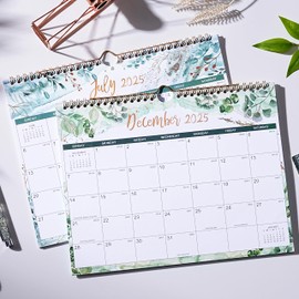 2025-2026 Calendar - Wall Calendar 2025-2026 from Jul. 2025 - Dec. 2026, 18 Monthly Calendar with Julian Date, Twin-Wire Binding, Great for Home & Office, 8.5" × 11"