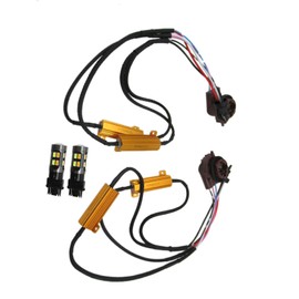 NGHTMRE 2x White/Amber Error Free 3157 LED DRL Switchback Turn Signal Bulb