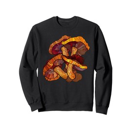 Reishi Mushroom Stained Glass Sweatshirt