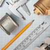 ZZTX Metal Straight Edge Ruler Set - Stainless Steel 6