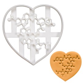 Oxytocin Molecule Cookie Cutter, 1 Piece. Bakerlogy