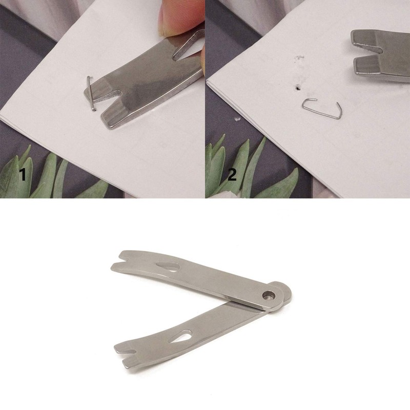 Honbay 2PCS Stainless Steel Mini Multi-function Pocket Pry Bars Crowbars