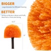 4 Pack Screw on Webster Cobweb Duster Head for Pole,Spider