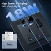 BSEED Single Socket 13A with USB A and USB C