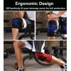 4pc Rodillera Elstica Compresin Para Gym Deportes Correr Negroazul Xl