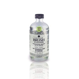 Chelsea Classical Studio Lavender Essence Brush Cleaner for Making Paintbrush Hair Subtle Maintaining Maximum Working Quality - [2 oz. Bottle]