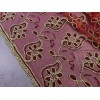 wowfabric4less123 Red Gold Multicolor Sequins embroidery Lace Fabric 50” Width