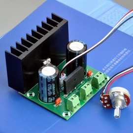Electronics-Salon 5 Amps 1.5 to 32V Adjustable Voltage Regulator Module, External Potentiometer Adjust.