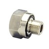 EZ (A-104) Silver 18mm-1.5 Thread Size Oil Drain Valve Adapter
