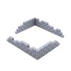 EnderToys Brick Walls, Terrain Scenery for Tabletop 28mm Miniatures Wargame,
