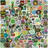 Funny Weed Stickers, 150Pcs Cartoon Green Leaves Stoner Stickers for