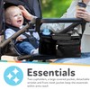 Nuby Deluxe Stroller Organizer with Removeable Pouch