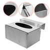 BIUDECO Hospital Glove Box Stainless Steel Wall Mount Glove Dispenser