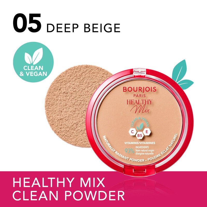 BOURJOIS Paris Healthy Mix Clean & Vegan Naturally Radiant Powder