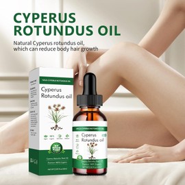 2 Pcs Cyperus Rotundus Oil, Cyperus Rotundus Oil for Hair Re moval, Natural Cyperus Oil with Dropper, Red ucing Body Hair Growth 60ml (B)