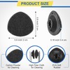 Enhon 8 Pcs Replacement Cleaner Pads Compatible with CarbonKlean Eyeglass