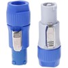 Smallterm 20pcs 3 Pin Powercon Plug NAC3FCA NAC3FCB Speakon Plug