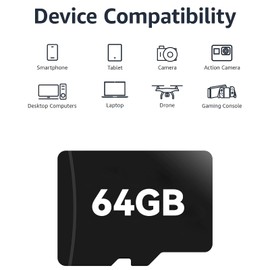 64GB TF Card, for Bird Feeder Camera, No Cloud Subscription Needed Anymore, Up to 2.5K Bird Video Recording, Full HD, Up to 100MB/s, U3, V30, A1, High-Speed TF Card-3