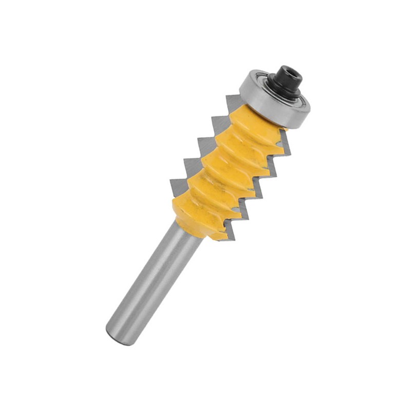 8 Shank Woodworking Cutter Rail Stile Router Bit Line Wave
