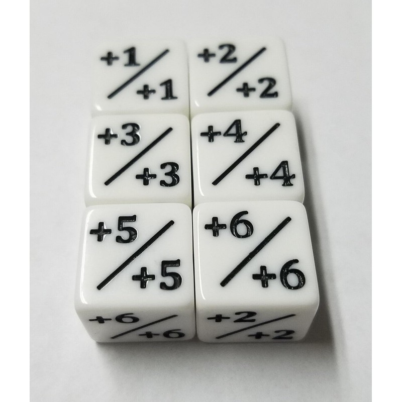 Counter Dice Bundle for Use with Yawgmoth Deck & Other