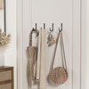 10-Pack Wall Hook for Hanging, 10KG (Max), Stainless Coat Hooks