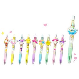 Sanrio So Sweet Twinkle Gel Pens 24 Pieces Box Figure Character Ballpoint Pens / 산리오 소스윗 트윙클 중성펜 24개 1박스 피규어 캐릭터 볼펜