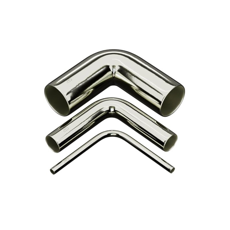 76mm (3 Inch) OD Stainless Steel 304 Pipe Fitting Long