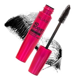 Palladio 4D Boost Volumizing Mascara Para Pestañas, Black