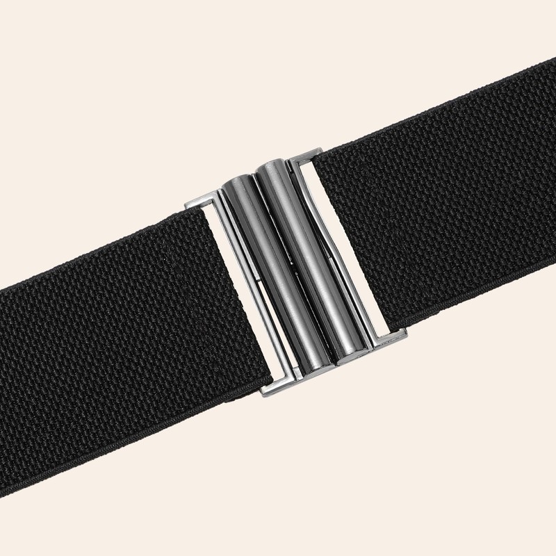 WHIPPY Wide Elastic Stretchy Belts for Women - Trimmer Stretch