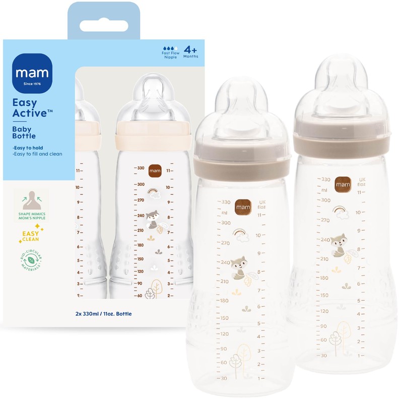 MAM Biberon Unisex, 9 onzas, 2 Unidades