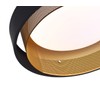 Aiwen LED Round Flush Mount Light, Contemporary Circular Ceiling Lighting