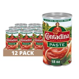 Contadina Tomato Paste, 18 oz. Can (pack of 12)