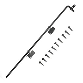 RS Industries Cane Bolt Drop Rod (36 Inches) - Heavy Duty Gate Drop Pin for Holding Gate to Ground - Gate Stopper Hardware - Gate Ground Latch for Wooden & Vinyl Fence Gates