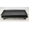 2 Rectangular Black Plastic Humidity/Drip Tray for Bonsai Tree and