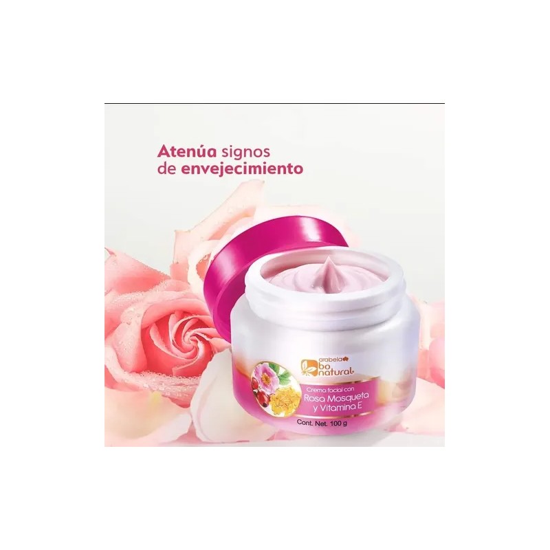 Crema Facial Rosa Mosqueta Vitamina E Manchas Anti Edad Pak