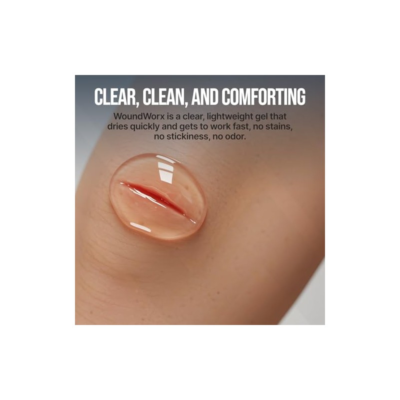 WoundWorx Silver Wound Dressing Gel – Non-Toxic Skin Care