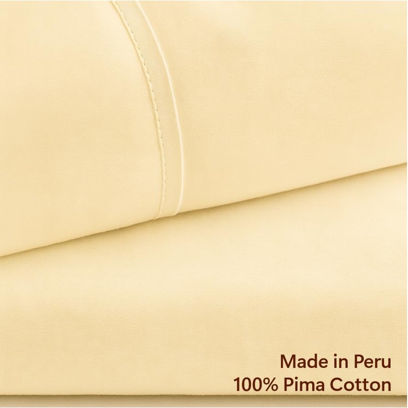 Peru Pima 800 Thread Count Sateen Queen Sheet Set -