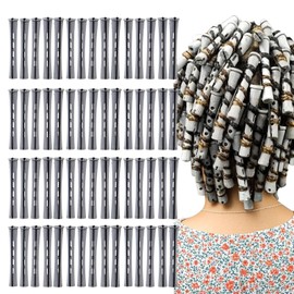 Hair Perm Rods | 60-pieces Small Hair Curling Perm Rollers,Manual Curling Supplies Women Hairstyle Tools for Hairdressing Travel Barbershop Beauty Salon Home