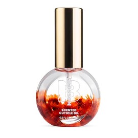 Blossom Gourmand Scented Cuticle Oil, Infused with Real Flowers, Hydrating, Moisturizing, Strengthening, Made in USA, 0.5 fl. oz, Pumpkin Spice Latte